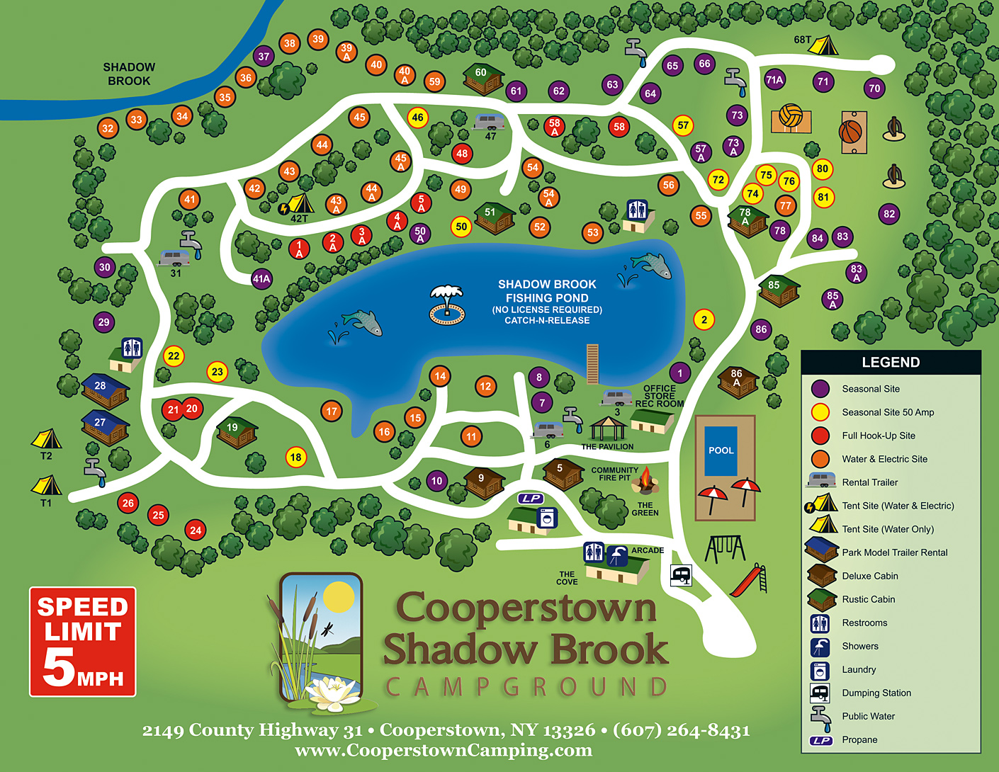 Cooperstown Shadow Brook Campground :: Family Camping in Cooperstown 